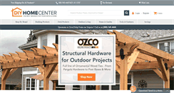 Desktop Screenshot of diyhomecenter.com